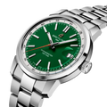 Breitling Top Time B31 reference AB3113A71L1A1 with Green dial, Stainless steel case, bracelet, three-quarter view