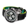 Breitling Navitimer B01 Chronograph 43 Aston Martin Aramco Formula ONE™ team reference EB01381A1B1X1 with Carbon dial, Titanium case, leather strap, bracelet or strap configuration view