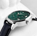 Glashütte Original PanoMaticLunar stainless steel case and crown side profile