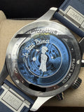 IWC IW378011 tinted sapphire caseback with Le Petit Prince artwork