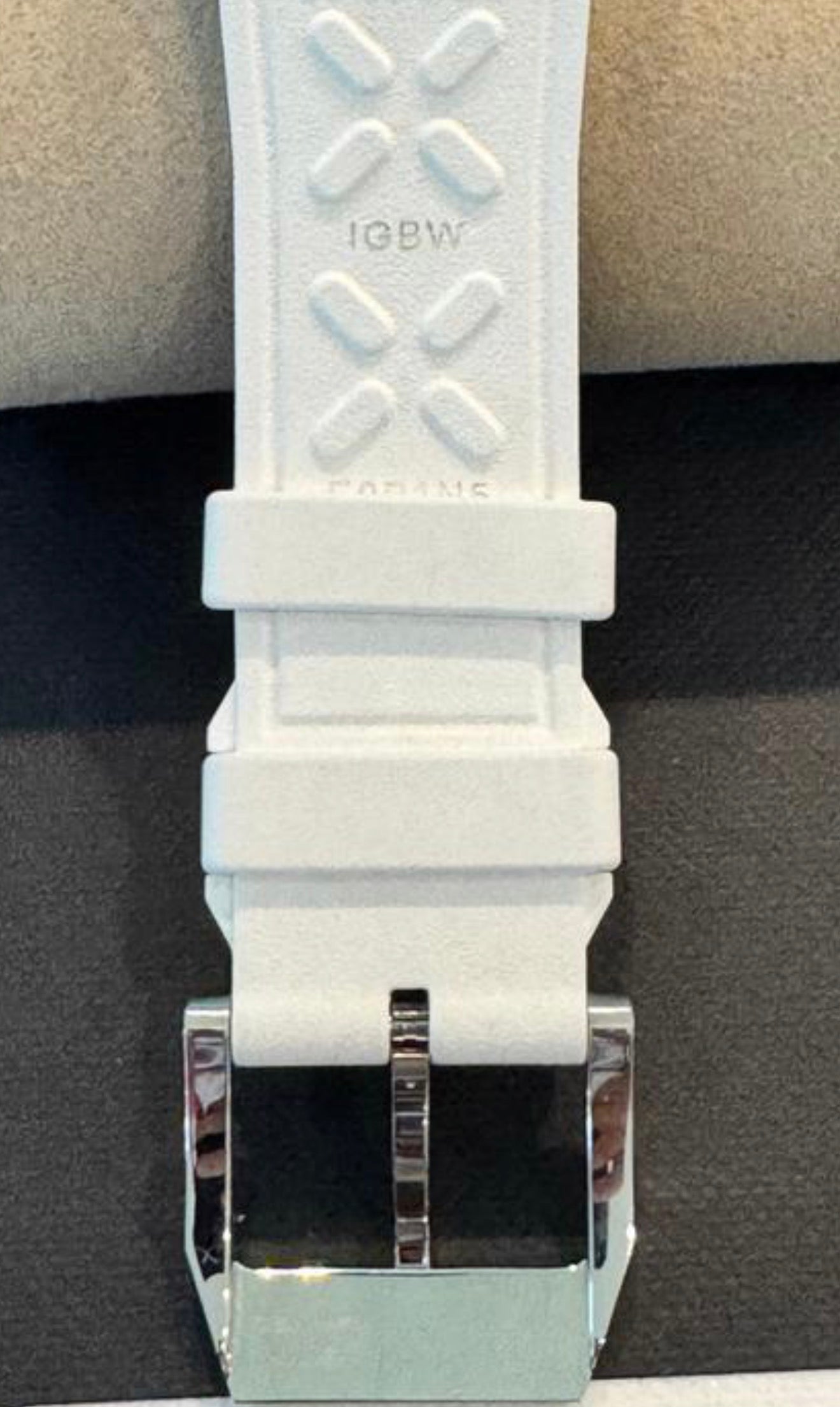 IWC Pilot’s Watch Chronograph 41 Le Petit Prince IW389410 white rubber strap and deployant clasp