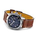Breitling AVI 1953 Edition reference LB0920131C1X1 with Blue dial, Platinum case, calfskin strap, bracelet or strap configuration view