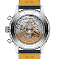 Caseback view of Breitling Navitimer B19 Chronograph 43 Perpetual Calendar reference LB19211A1C1P1