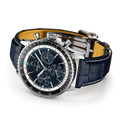 Breitling Navitimer B19 Chronograph 43 Perpetual Calendar reference LB19211A1C1P1 with Blue dial, Platinum case, alligator strap, bracelet or strap configuration view