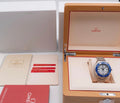 Omega Ultra Deep 215.30.46.21.04.001 complete set with box, instructions and all three cards