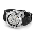 Breitling Chronomat Automatic GMT 40 Erling Haaland reference P323982A1F1S1 with Meteorite dial, Stainless steel & platinum case, rubber strap, bracelet or strap configuration view