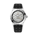 Breitling Chronomat Automatic GMT 40 Erling Haaland reference P323982A1F1S1 with Meteorite dial, Stainless steel & platinum case, rubber strap, front view