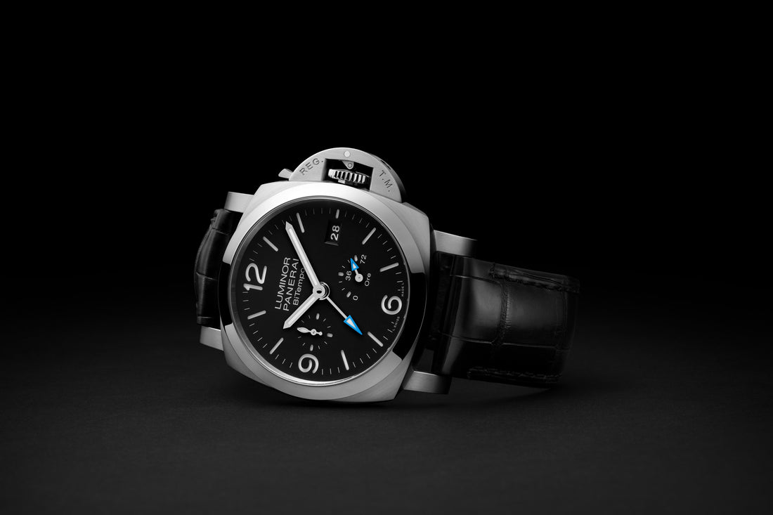 Panerai Luminor Power Reserve GMT Black Dial PAM01360