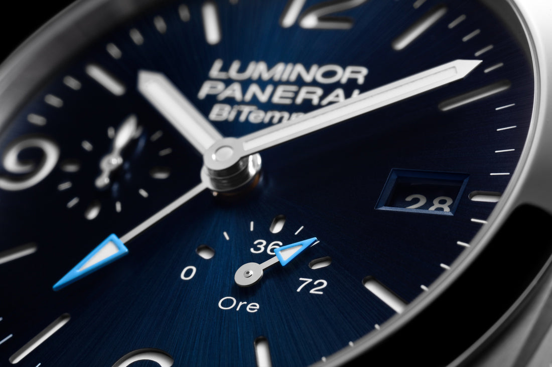 Panerai Luminor Power Reserve GMT Blue Dial PAM01361