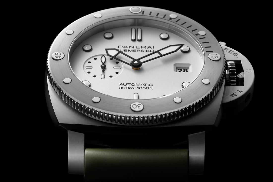 Panerai Luminor Submersible Quaranta Quattro White Dial PAM01595