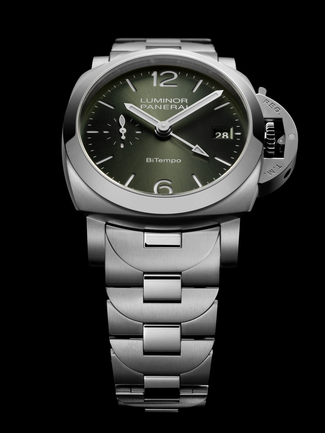 Panerai Luminor Quaranta Green Dial PAM01640