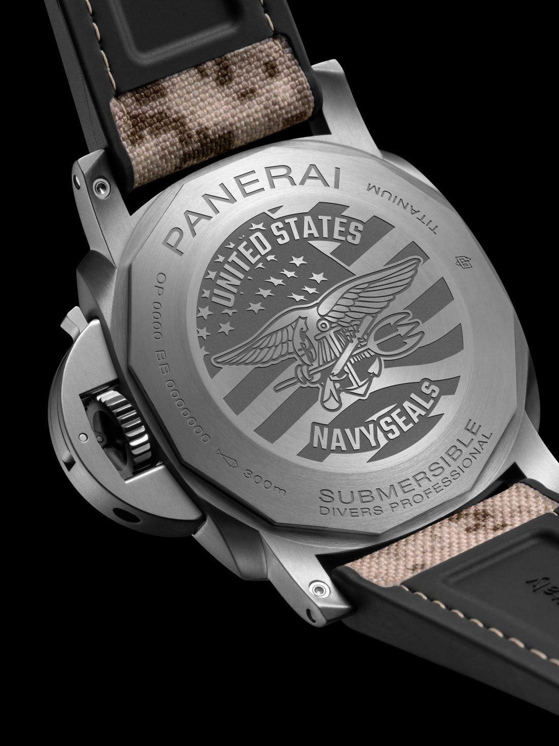 Panerai Submersible Navy SEALs Grey Dial PAM01669