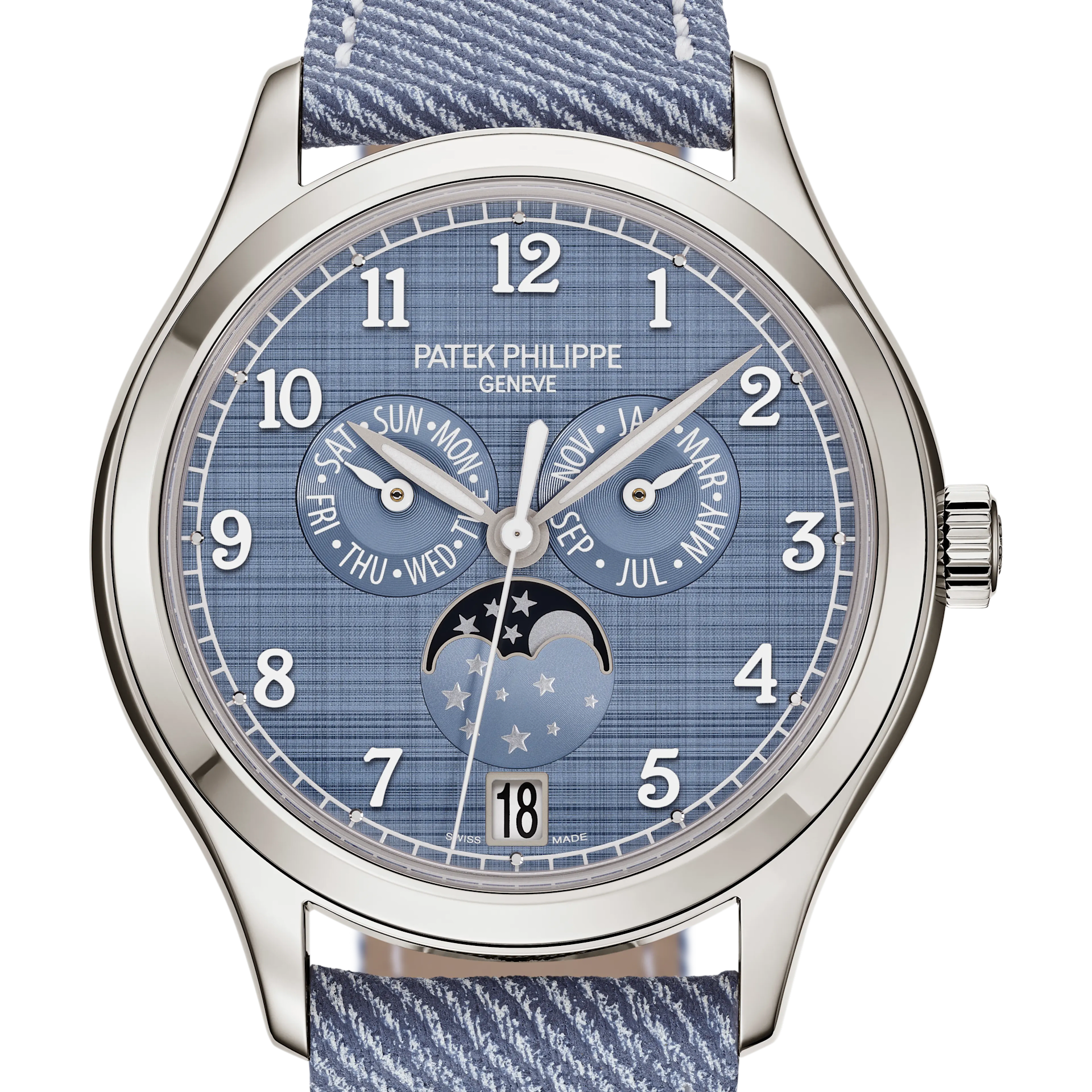 Patek Philippe Complications Annual Calendar Moon Phases 4946G-001