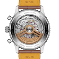Caseback view of Breitling Navitimer B19 Chronograph 43 Perpetual Calendar reference PB1921251B1P1