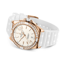 Breitling Super Chronomat Automatic 38 Origins reference R17356531G1S1 with Cream dial, Small scale traceable 18K red gold case, rubber strap, bracelet or strap configuration view