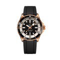 Breitling Superocean Automatic 42 reference R17375211B1S1 with Black dial, 18k red gold case, rubber strap, front view