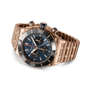 Breitling Super Chronomat B01 44 reference RB01362A1C1R1 with Blue dial, 18k red gold case, bracelet, bracelet or strap configuration view