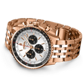 Breitling Navitimer B01 Chronograph 46 reference RB0137241G1R1 with Cream dial, 18k red gold case, bracelet, bracelet or strap configuration view