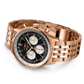 Breitling Navitimer B01 Chronograph 43 reference RB0138211B1R1 with Black dial, 18k red gold case, bracelet, bracelet or strap configuration view
