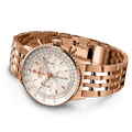 Breitling Navitimer B01 Chronograph 41 reference RB0139211G1R1 with Cream dial, 18k red gold case, bracelet, bracelet or strap configuration view
