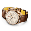 Breitling Premier B01 Chronograph 42 reference RB0145371G1P2 with Cream dial, 18k red gold case, alligator strap, bracelet or strap configuration view
