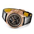 Breitling Premier B19 Datora 42 140th Anniversary reference RB19401A1B1P1 with Black dial, 18k red gold case, alligator strap, bracelet or strap configuration view