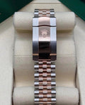 Folding clasp and Oystersteel and Everose gold Jubilee bracelet of Rolex Datejust 36 126281RBR