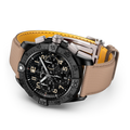 Breitling Avenger B01 Chronograph 42 Night Mission reference SB0146101B1X1 with Carbon dial, Ceramic case, calfskin strap, bracelet or strap configuration view