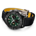 Breitling Avenger B01 Chronograph 42 reference SB01462A1L1X1 with Green dial, Ceramic case, calfskin strap, bracelet or strap configuration view
