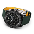 Breitling Super Avenger B01 Chronograph 46 Night Mission reference SB0148101B1X1 with Carbon dial, Ceramic case, calfskin strap, bracelet or strap configuration view