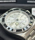 Tudor Black Bay 68 M7943A1A0NU-0002 — Sun-brushed silver dial close-up