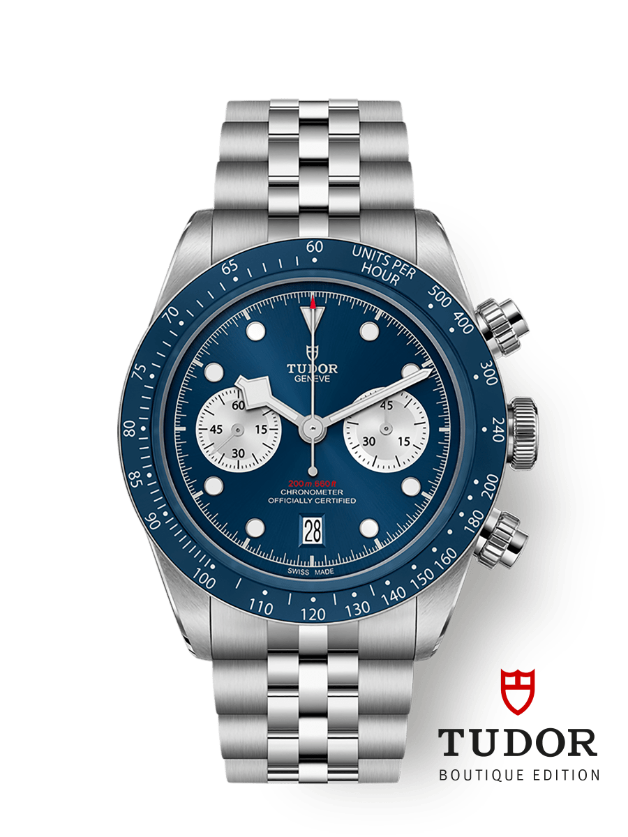 Tudor Black Bay Chrono Blue M79360B-0002 Unworn 2026 official reference image