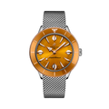 Breitling Superocean Heritage '57 Highlands reference U10340281I1A1 with Mustard dial, Stainless steel & 18k red gold case, bracelet, front view