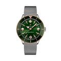 Breitling Superocean Heritage '57 Highlands reference U10340361L1A1 with Green dial, Stainless steel & 18k red gold case, bracelet, front view