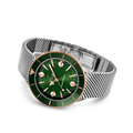 Breitling Superocean Heritage '57 Highlands reference U10340361L1A1 with Green dial, Stainless steel & 18k red gold case, bracelet, bracelet or strap configuration view