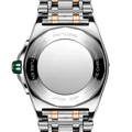 Caseback engraving view of Breitling Super Chronomat Automatic 38 reference U17356531L1U1