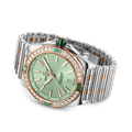 Breitling Super Chronomat Automatic 38 reference U17356531L1U1 with Green dial, Stainless steel & 18k red gold case, bracelet, bracelet or strap configuration view