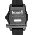 Caseback view of Breitling Emergency reference V76325221B1S1