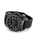 Breitling Emergency reference V76325221B1S1 with Black dial, DLC-coated titanium case, rubber strap, bracelet or strap configuration view