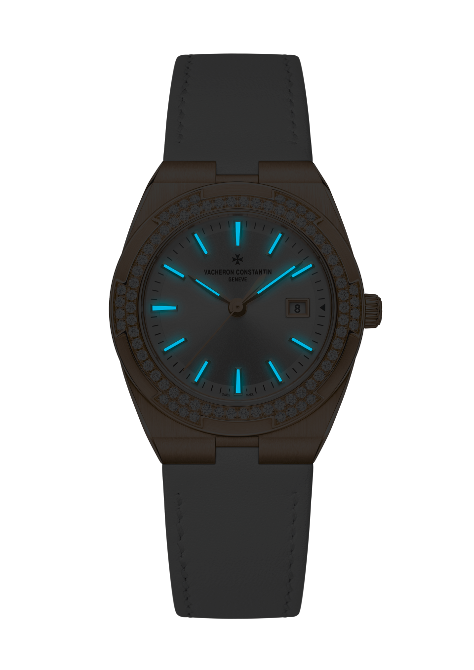 Vacheron Constantin Overseas Quartz 33 mm 1225V/000R-B592 — night view