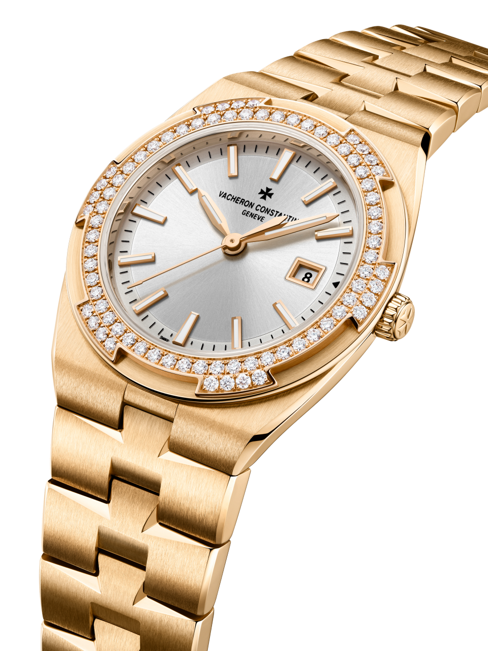 Vacheron Constantin Overseas Quartz 33 mm 1225V/200R-H031 — three-quarter view
