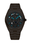 Vacheron Constantin Overseas Perpetual Calendar Ultra-Thin Skeleton 41.5 mm 4300V/220R-B547 — night view