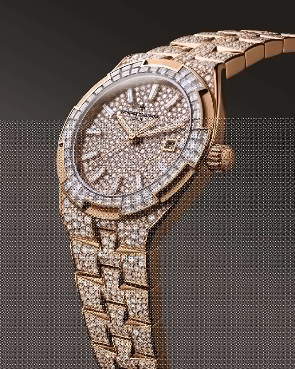 Vacheron Constantin Overseas Self-Winding High Jewellery 35 mm 4617V/215R-H040 — night view