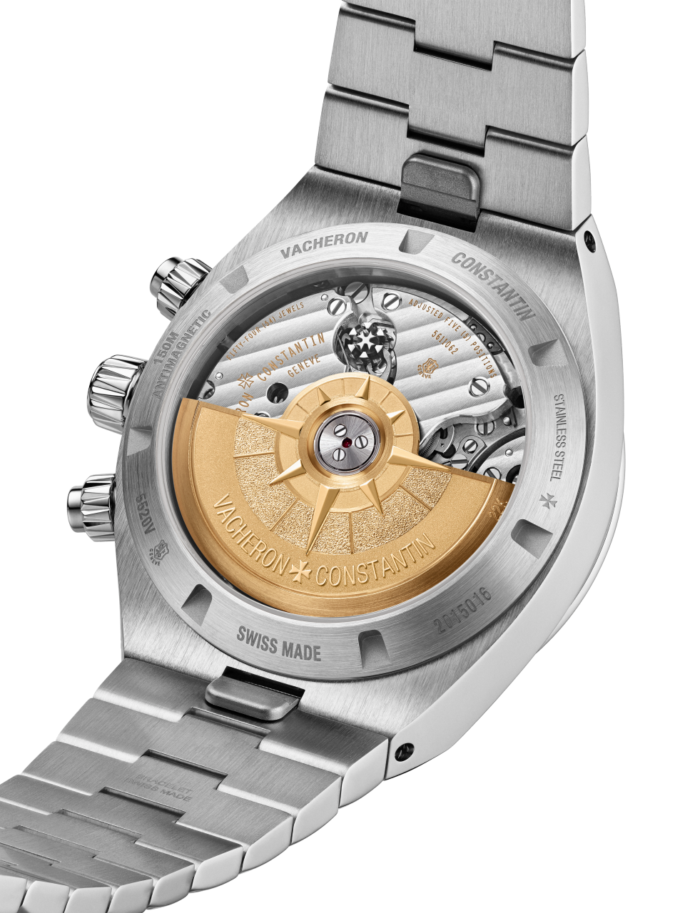 Vacheron Constantin Overseas Chronograph 42.5 mm 5520V/210A-B481 — three-quarter view
