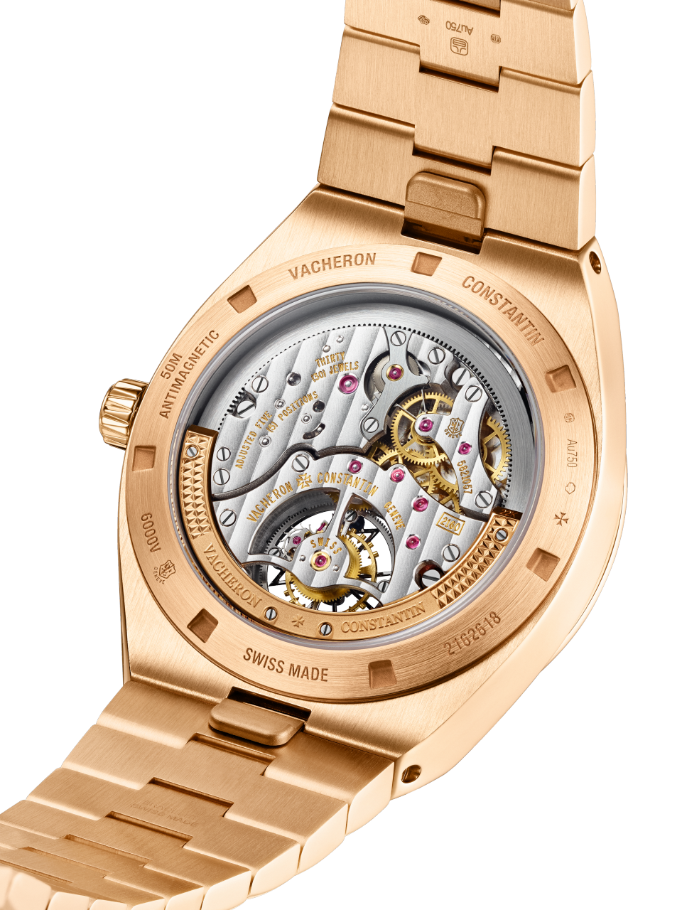 Vacheron Constantin Overseas Tourbillon 42.5 mm 6000V/210R-B733 — three-quarter view