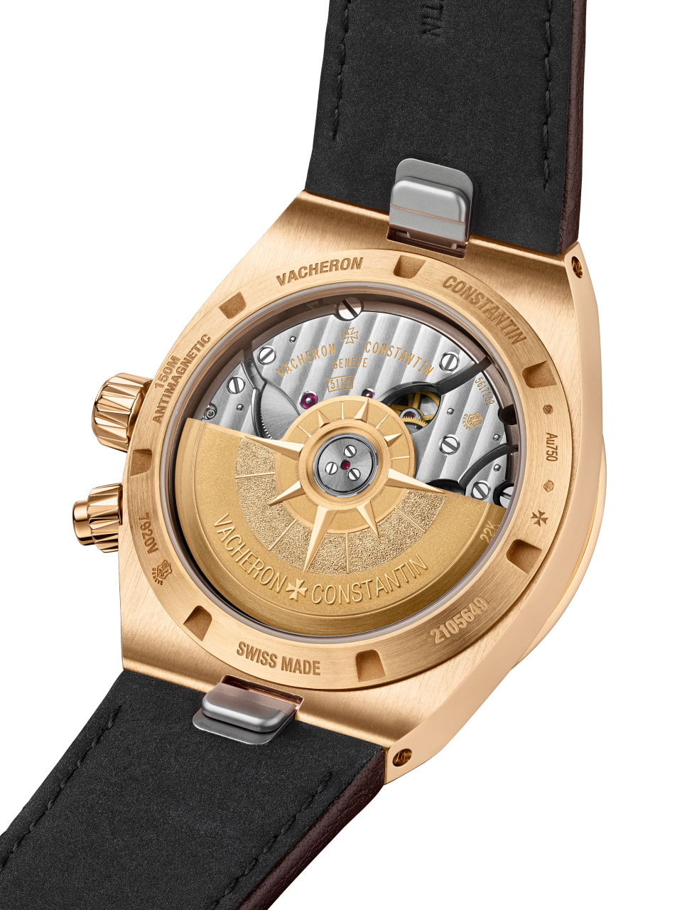 Vacheron Constantin Overseas Dual Time 41 mm 7920V/000R-B336 — three-quarter view