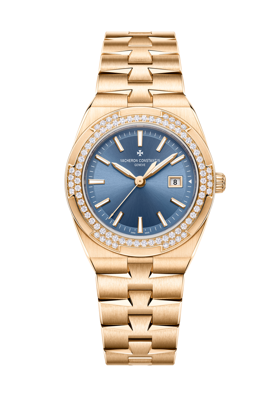 Vacheron Constantin Overseas Quartz 33 mm 1225V/200R-H015 — front view