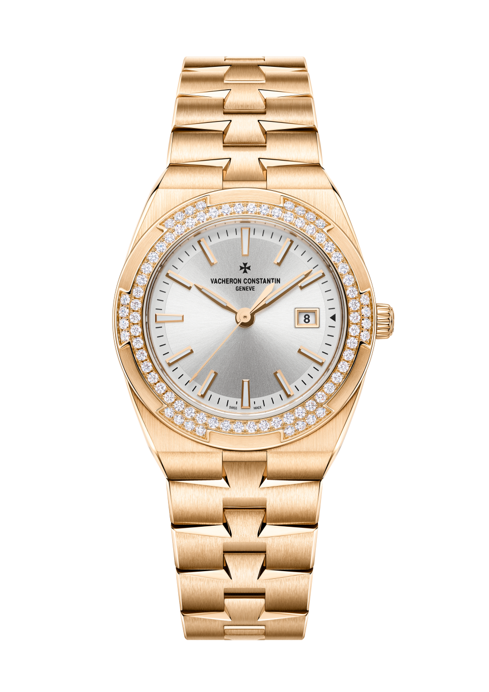 Vacheron Constantin Overseas Quartz 33 mm 1225V/200R-H031 — front view