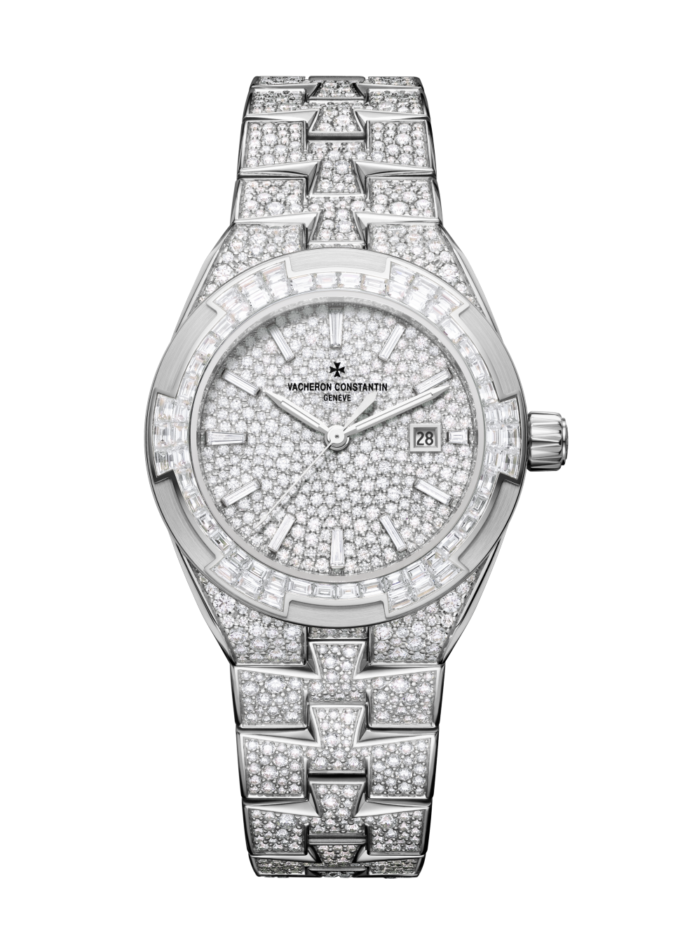 Vacheron Constantin Overseas Self-Winding High Jewellery 35 mm 4617V/215G-H039 — front view