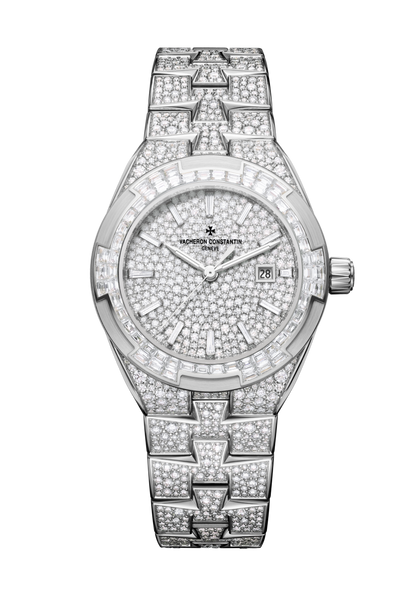 Vacheron Constantin Overseas Self-Winding High Jewellery 35 mm 4617V/215G-H039 — front view